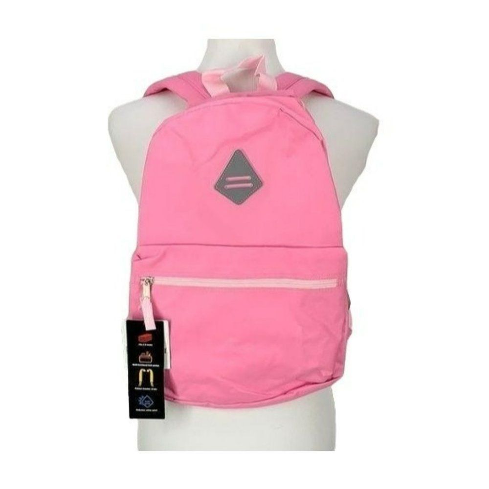 Wexford Girl's NEW Solid Color Pink Back Pack ‎ Backpack